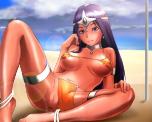 Rating: Questionable Score: 0 Tags: asaki_yuki beach bikini bottomless breasts censored circlet come_hither dark-skinned_female dark_skin dragon_quest dragon_quest_iv erect_nipples female female_only human loincloth long_hair maya_mahabala medium_breasts nipples purple_eyes purple_hair rule34 solo spread_legs swimsuit User: bunchy7s
