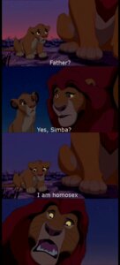 Rating: Safe Score: 0 Tags: brown_eyes child dialogue disappointed disney duo e621 embarrassed english_text eye_contact father_(lore) father_and_child_(lore) father_and_son_(lore) felid feral grandfathered_content hi_res humor lion looking_at_another male mammal meme mufasa on_model pantherine parent_(lore) parent_and_child_(lore) parent_and_son_(lore) quadruped simba_(the_lion_king) son_(lore) son_i_am_disappoint tail tan_body text the_lion_king toony unknown_artist yellow_body young young_feral User: bunchy7s Rating: Safe Score: 0 Tags: brown_eyes child dialogue disappointed disney duo e621 embarrassed english_text eye_contact father_(lore) father_and_child_(lore) father_and_son_(lore) felid feral grandfathered_content hi_res humor lion looking_at_another male mammal meme mufasa on_model pantherine parent_(lore) parent_and_child_(lore) parent_and_son_(lore) quadruped simba_(the_lion_king) son_(lore) son_i_am_disappoint tail tan_body text the_lion_king toony unknown_artist yellow_body young young_feral User: bunchy7s