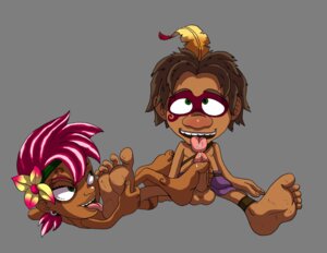 Rating: Explicit Score: 0 Tags: artist_request earrings female flower foot_lick footjob green_eyes jeera licking purple_hair rule34 tak tak_and_the_power_of_juju transparent_background User: bunchy7s