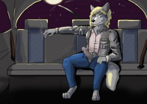 Rating: Explicit Score: 0 Tags: alexis_kitsune anthro backseat balls biped blonde_hair canid canine canis car cigarette clothing domestic_dog e621 erection genitals hair inside_car inside_vehicle leather long_hair male mammal moon night penis seat_belt smoke smoking solo vehicle User: bunchy7s