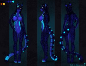 Rating: Safe Score: 0 Tags: 2014 anthro biped blue_body blue_fur blue_hair breasts domestic_cat e621 eliana-asato felid feline felis female front_view fur glowing hair long_hair long_tail mammal mixed_breed model_sheet multiple_angles multiple_poses pose rear_view savannah_cat side_view simple_background solo spots standing tail yellow_eyes User: bunchy7s
