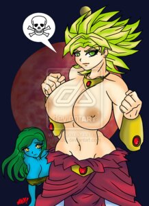 Rating: Explicit Score: 0 Tags: 2girls abs blue_skin breasts breasts_out broly broly_(dragon_ball_z)_1993 desingahv dragon_ball dragon_ball_z female female_only gauntlets gems gold_jewelry green_eyes green_hair large_breasts legendary_super_saiyan looking_at_viewer multiple_females multiple_girls muscles muscular muscular_female necklace nervous nipples original_character outer_space red_gem rule34 rule_63 saiyan skull_and_crossbones spiky_hair straight_hair super_saiyan thick tubetop watermark yellow_eyes User: bunchy7s