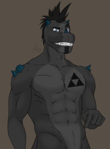 Rating: Questionable Score: 0 Tags: abs anthro athletic biceps black_body black_fur black_hair blue_eyes drackhan_nakrehz dragon e621 fangs fur grin hair horn kajhiro male markings muscular muscular_anthro mythological_creature mythological_scalie mythology nintendo nude pecs reptile scales scalie simple_background smile solo teeth the_legend_of_zelda triforce User: bunchy7s