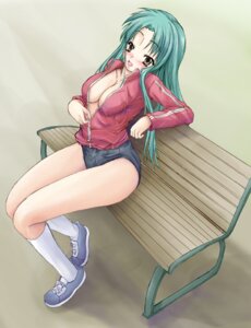 Rating: Explicit Score: 0 Tags: bench blush breasts cleavage clothing female green_hair long_hair nipple_slip nipples no_bra rule34 shorts small_breasts suzumiya_haruhi_no_yuuutsu track_suit tsuruya unzipping yo-jin User: bunchy7s
