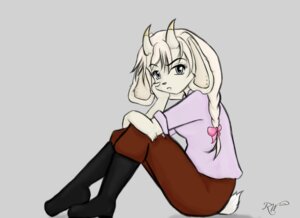 Rating: Safe Score: 0 Tags: 11:8 absurd_res anthro blue_eyes boots clothed clothing e621 female footwear hair hi_res knee_boots knee_highs lagomorph legwear leporid long_hair mammal rabbit regalweasel shoes solo User: bunchy7s