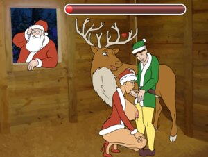 Rating: Explicit Score: 0 Tags: 1girls big_breasts breasts christmas christmas_elf erect_penis female gilf male male/female mrs._claus mrs._claus_the_unfaithful_wife nipples penis reindeer rule34 santa_claus santa_hat User: bunchy7s
