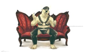 Rating: Questionable Score: 0 Tags: 2012 anthro bdsm bear beckoning chaps clothing e621 furniture gesture harness hat headgear headwear kitsunia loveseat male mammal nipples polar_bear riding_crop sofa solo taranis ursine whip User: bunchy7s