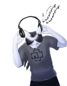 Rating: Questionable Score: 0 Tags: 2011 anthro domestic_cat e621 electronics felid feline felis female german_text headphones hi_res lyrics mammal metal mortalfate music rammstein simple_background solo text translated white_background User: bunchy7s