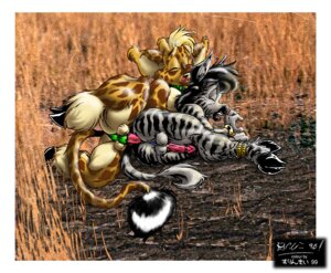 Rating: Explicit Score: 0 Tags: 1998 1999 accessory anal anal_penetration anthro balls cock_ring duo e621 equid equine erection eyes_closed femboy ferris genitals giraffe giraffid horn jewelry lying male male/male male_penetrated male_penetrating male_penetrating_male mammal multiple_cock_rings on_side ossicone outside penetration penis penis_accessory penis_jewelry sex stripes tail tail_tuft tuft zebra User: bunchy7s