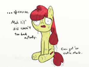 Rating: Explicit Score: 0 Tags: apple_bloom_(mlp) blu3berry_muffin earth_pony equine female feral friendship_is_magic horse my_little_pony pony rule34 smooth_skin tagme tail User: bunchy7s
