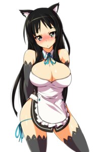 Rating: Questionable Score: 0 Tags: animal_humanoid apron armwear big_breasts black_hair blue_eyes blush breasts cat_humanoid cleavage clothed clothing e621 elbow_gloves felid felid_humanoid feline feline_humanoid female gloves hair handwear humanoid k-on! legband legwear long_hair maid_uniform mammal mammal_humanoid mio_akiyama nekomamire solo stockings thigh_highs uniform User: bunchy7s