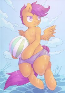 Rating: Questionable Score: 0 Tags: 2013 anthro anthrofied ball breasts camel_toe clothed clothing cloud conditional_dnp e621 equid equine feathered_wings feathers female friendship_is_magic fur hair hasbro hi_res holding_ball holding_object mammal my_little_pony mythological_creature mythological_equine mythology nipples orange_body orange_feathers orange_fur outside panties partially_clothed pegasus purple_eyes purple_hair scootaloo_(mlp) short_hair sky small_breasts smile solo spread_wings underwear water wet whisperingfornothing wings User: bunchy7s