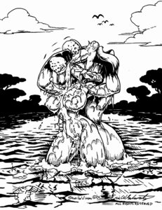 Rating: Questionable Score: 0 Tags: 2001 anthro aquatic bath bathing bedroom_eyes black_and_white canid canine duo e621 eric_schwartz female feral fish fluffy fluffy_tail fox fur hair lake legs_in_water long_hair looking_at_another mammal monochrome narrowed_eyes naturally_censored nipple_tuft outside partially_submerged peeping pen_(artwork) seductive sheila_vixen solo_focus submerged_legs tail traditional_media_(artwork) tuft water wet wet_body wet_fur User: bunchy7s