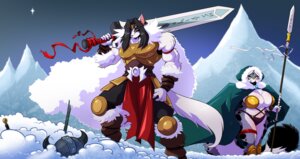 Rating: Safe Score: 0 Tags: anthro armor battlefield big_breasts black_spots blue_eyes bottomwear breasts cape chalo cleavage cloak clothed clothing cold duo e621 facial_markings felid female fur fur_trim_(clothing) grey_body grey_fur hair head_markings headgear helmet hood huge_breasts las_lindas leopard loke_krieger male mammal markings melee_weapon outside pantherine panties pants polearm snow snow_leopard spear spots sword tail teal_clothing tila_sunrise underwear viking warrior weapon white_body white_fur white_hair winter User: bunchy7s