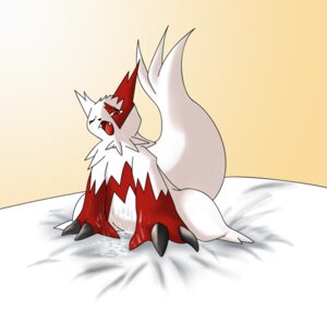 Rating: Explicit Score: 0 Tags: all_fours ambiguous_gender barefoot bed bodily_fluids claws cum e621 fangs feet fluffy fluffy_tail fur furniture furry generation_3_pokemon genital_fluids looking_at_viewer male markings messy nintendo one_eye_closed open_mouth pok&eacute;mon_(species) pokemon pokemon_(species) pokemon_rse raised_tail red_body red_eyes red_fur red_markings rule34 solo tail tears teeth tongue unknown_artist white_body white_fur wink zangoose User: bunchy7s