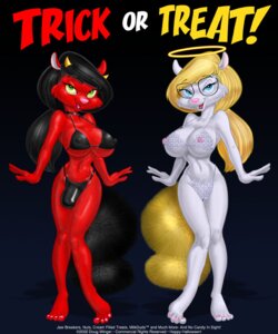 Rating: Explicit Score: 0 Tags: 2002 5:6 angel animaniacs anthro bra breasts bulge clothed clothing collar demon detailed_bulge doug_winger duo e621 english_text eyewear female genital_outline glasses gynomorph halloween holidays intersex looking_at_viewer mammal minerva_mink mink mustelid musteline nipples panties penis_outline skimpy tail text true_musteline underwear warner_brothers User: bunchy7s