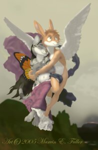 Rating: Safe Score: 0 Tags: 2005 anthro black_hair brown_hair cupid cybercorn_entropic detailed detailed_background domestic_cat duo e621 feathered_wings feathers felid feline felis female grey_eyes hair insect_wings inspired_by_formal_art jill_psyche joe_cupid lagomorph leporid male mammal psyche rabbit the_abduction_of_psyche toony william-adolphe_bouguereau wings User: bunchy7s
