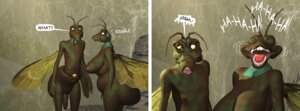 Rating: Explicit Score: 0 Tags: 3d_(artwork) anthro arthropod breasts butt comic digital_media_(artwork) duo e621 female flaccid genitals humanoid_genitalia humanoid_penis insect insect_wings lorddarke male nipples non-mammal_breasts non-mammal_nipples nude penis wings User: bunchy7s