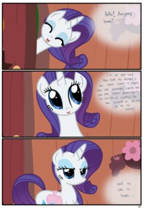 Rating: Safe Score: 0 Tags: absurd_res blue_eyes border comic cutie_mark dialogue e621 english_text equid equine eyes_closed female feral friendship_is_magic fur hair half-closed_eyes hasbro hi_res horn inside mammal my_little_pony mythological_creature mythological_equine mythology narrowed_eyes open_mouth purple_hair pyruvate rarity_(mlp) solo text unicorn white_body white_border white_fur User: bunchy7s