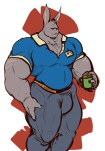 Rating: Explicit Score: 0 Tags: 2013 absurd_res anthro beverage biceps big_bulge big_muscles biped blue_eyes bulge clothed clothing coffee detailed_bulge e621 fully_clothed fur genital_outline hi_res holding_object huge_bulge hyper hyper_bulge lagomorph leporid looking_at_viewer male mammal musclegut muscular muscular_anthro muscular_male pecs penis_outline rabbit simple_background slightly_chubby smile solo standing whatinsomnia User: bunchy7s