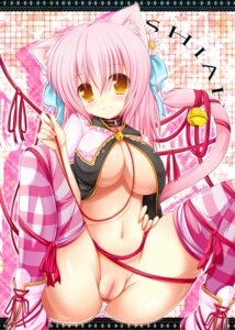 Rating: Explicit Score: 0 Tags: animal_ears blush breasts cat_ears cat_tail censored collar fat_mons female fur hair_ornament hi_res high_resolution highres long_hair navel no_panties original partially_visible_vulva pink pink_hair pussy rule34 shia_(syroh) shia_flatpaddy smile solo striped striped_legwear striped_thighhighs syroh tail thighhighs yellow_eyes User: bunchy7s
