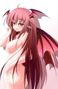 Rating: Questionable Score: 0 Tags: ass bare_shoulders bat_wings blush breasts demon demon_girl demon_wings female head_wings koakuma large_breasts long_hair looking_at_viewer naughty_face nipples nude pointy_ears red_eyes red_hair rule34 shiina_shian simple_background solo succubus the_embodiment_of_scarlet_devil touhou very_long_hair wings yellow_eyes User: bunchy7s