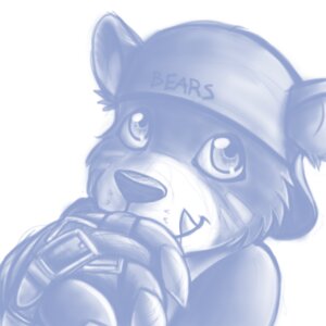 Rating: Safe Score: 0 Tags: 1:1 2014 anthro bandai_namco bear bearmon blue_and_white clothing conditional_dnp digimon digimon_(species) digital_media_(artwork) e621 furgonomics greyscale hat headgear headwear looking_at_viewer low_res male mammal monochrome ratte smile solo User: bunchy7s