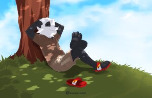 Rating: Safe Score: 0 Tags: 3_toes anthro barefoot bear black_pawpads claws clothing discarded_clothing discarded_footwear e621 eyes_closed feet footwear giant_panda hindpaw male mammal pawpads paws plantigrade sandals shoes soles solo super-tuler tairu toes User: bunchy7s Rating: Safe Score: 0 Tags: 3_toes anthro barefoot bear black_pawpads claws clothing discarded_clothing discarded_footwear e621 eyes_closed feet footwear giant_panda hindpaw male mammal pawpads paws plantigrade sandals shoes soles solo super-tuler tairu toes User: bunchy7s