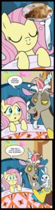 Rating: Safe Score: 0 Tags: 2013 absurd_res angel_(mlp) bed blue_body blue_eyes blue_feathers blush chimera clothing comic dialogue discord_(mlp) draconequus dream e621 english_text equid equine eyes_closed fangs feathered_wings feathers female feral fluttershy_(mlp) friendship_is_magic fur furniture group hair hasbro hat headgear headwear hi_res horn horse lagomorph leporid madmax male mammal my_little_pony nightcap pink_hair pony rabbit real red_eyes sleeping tan575 teeth text tongue wings User: bunchy7s