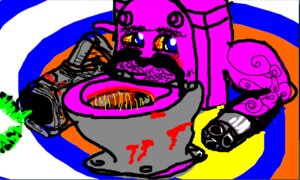 Rating: Safe Score: 0 Tags: animate_inanimate bfg bfg9000 digital_media_(artwork) digital_painting_(artwork) e621 eyebrows facial_hair flockdraw grandfathered_content gun male mustache not_furry painting_(artwork) ranged_weapon solo toilet unknown_artist weapon what User: bunchy7s
