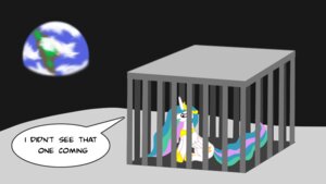 Rating: Safe Score: 0 Tags: cage detailed_background dialogue e621 earth english_text equid equine feathered_wings feathers female feral friendship_is_magic hasbro horn mammal moon my_little_pony mythological_creature mythological_equine mythology on_the_moon planet princess princess_celestia_(mlp) quadruped royalty solitude solo tail text to_the_moon toony unknown_artist white_body white_feathers winged_unicorn wings User: bunchy7s