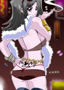 Rating: Questionable Score: 0 Tags: ass ass_cleavage ass_crack bangle black_hair boa_(clothing) butt_crack chain_belt cigarette female hair_ornament hairclip kitamori_reiko looking_back low_rise panties prostitution rule34 short_shorts shorts smoking straw_(artist) tattoo thighhighs thong thong_above_shorts underwear whale_tail yu-gi-oh! yu-gi-oh!_r User: bunchy7s