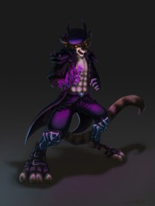 Rating: Safe Score: 0 Tags: 2009 anthro beret bottomwear buckle chain clothing conditional_dnp damien_(draegwolf) e621 feet felid fire hat headgear headwear hindpaw horn male mammal orange_eyes pants paws sefeiren solo tail User: bunchy7s