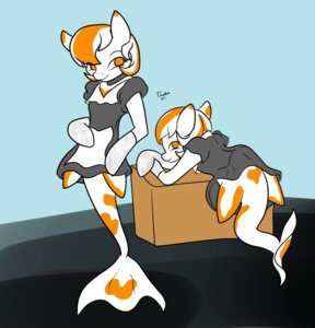 Rating: Questionable Score: 0 Tags: amur_carp aquatic carp cassie_(koipony) clothing cosplay cyprinid cypriniform digital_media_(artwork) e621 equid equine female fish hasbro hi_res horse koi maid_uniform mammal mature_female multiple_poses my_little_pony pony pose seahorse solo syngnathid syngnathiform typical_carp uniform unknown_artist User: bunchy7s