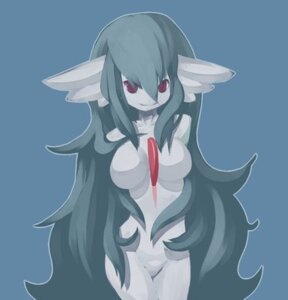Rating: Questionable Score: 0 Tags: alternate_species breasts e621 featureless_breasts female front_view gardevoir generation_3_pokemon hair humanoid humanoidized long_hair low_res mammal nintendo nude outline pokemon pokemon_(species) pokemorph smile solo teal_hair unknown_artist User: bunchy7s