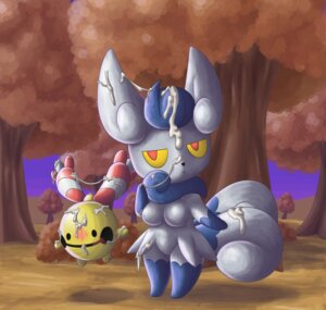 Rating: Explicit Score: 0 Tags: 2_tails absurd_res blue_body blue_fur blue_hair blush bodily_fluids breasts chingling cum cum_covered cum_on_face cum_string duo e621 excessive_cum excessive_genital_fluids featureless_breasts female fur generation_4_pokemon generation_6_pokemon genital_fluids gloves_(marking) hair hi_res leg_markings looking_at_viewer markings meowstic meowstic_(female) messy multi_tail multicolored_body multicolored_fur nintendo ole outside plant pokemon pokemon_(species) red_eyes socks_(marking) tail thigh_highs_(marking) tree two_tone_body two_tone_fur white_body white_fur yellow_sclera User: bunchy7s