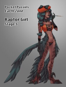 Rating: Questionable Score: 0 Tags: animal_humanoid beret black_hair breasts brown_body brown_skin claws cleavage clothed clothing dinosaur dinosaur_humanoid dromaeosaurid e621 english_text fangs feathered_dinosaur feathered_scalie feathers female foervraengd gloves hair handwear hat headgear headwear humanoid lips pocket_pussies prehistoric_species reptile reptile_humanoid saurischian scalie scalie_humanoid skimpy solo tail teeth text theropod velociraptor yellow_eyes User: bunchy7s
