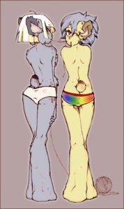 Rating: Questionable Score: 0 Tags: anthro back-print_panties ball_of_yarn butt clothed clothing colored_edge_panties colored_edge_underwear duo e621 felid feline female heart_print heart_print_panties heart_print_underwear hoko lynx mammal multicolored_clothing multicolored_panties multicolored_underwear panties panties_only print_clothing print_panties print_underwear rainbow rainbow_clothing rainbow_panties rainbow_underwear rear_view sarah_jaffe self_portrait topless underwear underwear_only white_clothing white_panties white_underwear yarn User: bunchy7s