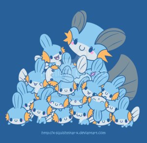 Rating: Safe Score: 0 Tags: 2011 :3 ambiguous_gender blue_background blush distracting_watermark e621 eyes_closed feral generation_2_pokemon generation_3_pokemon group melissa_caruso mother_(lore) mudkip neonate nintendo one_eye_closed parent_(lore) pokemon pokemon_(species) simple_background sleeping smile swampert watermark wink wooper young User: bunchy7s