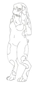 Rating: Questionable Score: 0 Tags: black_and_white breasts collar digitigrade e621 featureless_breasts female lagomorph leporid line_art mammal monochrome navel nude rabbit solo tuft upsidedown-motchi User: bunchy7s