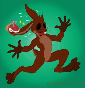 Rating: Safe Score: 0 Tags: 2010 ambiguous_gender bite black_eyes brown_body brown_fur candy chocolate cybercorn_entropic dessert e621 easter food fur holidays humor lagomorph leporid mammal open_mouth pain rabbit solo star teeth tongue toy wind-up_key wind-up_toy User: bunchy7s