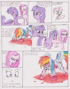 Rating: Questionable Score: 0 Tags: blood blue_body blue_feathers blue_fur bodily_fluids chaostone comic crying cutie_mark dialogue e621 earth_pony english_text equid equine feathered_wings feathers female feral friendship_is_magic fur hair hasbro hi_res horn horse inside long_hair looking_at_viewer mammal multicolored_hair my_little_pony mythological_creature mythological_equine mythology open_mouth pegasus pink_body pink_fur pink_hair pinkamena_(mlp) pinkie_pie_(mlp) pony profanity purple_body purple_eyes purple_fur purple_hair rainbow_dash_(mlp) rainbow_hair red_eyes shocked simple_background sweetie_belle_(mlp) tears text tongue twilight_sparkle_(mlp) two_tone_hair undead unicorn white_body white_fur wings young young_feral zombie User: bunchy7s