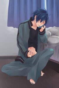 Rating: Explicit Score: 0 Tags: 1boy barefoot bedroom blue_hair blue_nails closed_eyes clothed curtains jerking kaito kaito_(vocaloid) male male_only masturbation nail_polish phone_call rule34 sexting tagme toenail_polish vocaloid User: bunchy7s