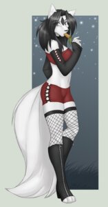Rating: Questionable Score: 0 Tags: alternative_fashion anthro black_hair blaze_(marking) border bottomwear canid canine carrot clothed clothing dema digital_media_(artwork) e621 eating facial_markings female fishnet_clothing food fox fur goth green_border grey_eyes hair head_markings hi_res legwear lockworkorange mammal markings midriff navel outside plant shaded shorts snow solo stockings tail vegetable white_body white_fur User: bunchy7s Rating: Questionable Score: 0 Tags: alternative_fashion anthro black_hair blaze_(marking) border bottomwear canid canine carrot clothed clothing dema digital_media_(artwork) e621 eating facial_markings female fishnet_clothing food fox fur goth green_border grey_eyes hair head_markings hi_res legwear lockworkorange mammal markings midriff navel outside plant shaded shorts snow solo stockings tail vegetable white_body white_fur User: bunchy7s