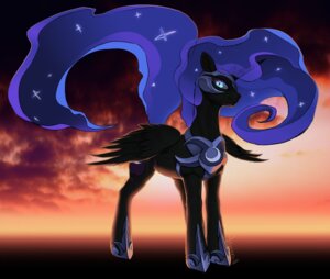 Rating: Safe Score: 0 Tags: 2013 abstract_background arareroll armor black_body black_feathers black_fur blue_eyes blue_hair cutie_mark digital_media_(artwork) e621 equid equine feathered_wings feathers female feral friendship_is_magic fur hair hasbro headgear helmet hi_res horn long_hair mammal my_little_pony mythological_creature mythological_equine mythology nightmare_moon_(mlp) simple_background smile solo winged_unicorn wings User: bunchy7s