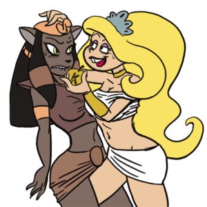 Rating: Questionable Score: 0 Tags: 1:1 anthro apple apple_of_discord armband armor bite biting_lip biting_own_lip blonde_hair bodily_fluids bracers breasts cartoon_network cleavage clothed clothing collar crossover disney disney's_aladdin duo e621 eris_(tgaobam) felid female female/female food fruit hair human human_on_anthro interspecies lips mammal midriff mirage_(disney) navel nervous plant self_bite sweat sweatdrop the_grim_adventures_of_billy_and_mandy unknown_artist yellow_eyes User: bunchy7s