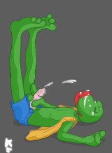 Rating: Explicit Score: 0 Tags: 3_fingers 3_toes amphibian anthro barefoot biped bodily_fluids bottomwear clothing cum cum_on_face cum_on_own_face cum_on_self cumshot e621 ejaculation erection feet fingers frog frogger frogger_(character) full-length_portrait genital_fluids genitals green_body hindpaw humanoid_feet kolossal konami male masturbation orgasm paws penile penile_masturbation penis plantigrade portrait shorts soles solo toes tongue topwear vest User: bunchy7s