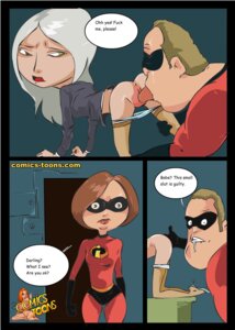 Rating: Explicit Score: 0 Tags: 1boy 1girls anus comic comics-toons disney elastigirl female helen_parr male mirage_(the_incredibles) mr._incredible pixar pussy robert_parr rule34 straight_hair superhero superheroine the_incredibles User: bunchy7s