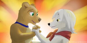 Rating: Safe Score: 0 Tags: 2:1 abstract_background absurd_res amber_eyes american_pit_bull american_pit_bull_terrier anthro anthro_on_anthro black_eyebrows black_nose brown_body brown_ears brown_eyebrows brown_fur brown_nose canid canine canis clothing dancing domestic_dog duo e621 eye_contact eyebrows female fur green_eyes hair hand_holding hi_res hunting_dog kerchief laila_(roadside_romeo) looking_at_another male male/female mammal multicolored_body multicolored_fur neckerchief neckwear pit_bull red_clothing red_kerchief red_neckerchief roadside_romeo romantic romantic_couple romeo_(roadside_romeo) simple_background snout tan_body tan_fur teeth terrier two_tone_body two_tone_fur white_body white_ears white_fur white_hair wugi User: bunchy7s