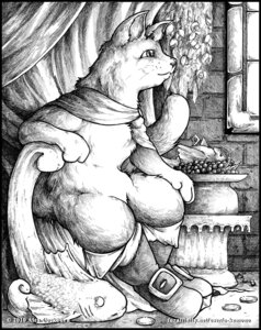 Rating: Safe Score: 0 Tags: 2010 aquatic avian bird black_and_white boots cape clothing cross-hatching domestic_cat e621 european_mythology fairy_tales felid feline felis feral fish footwear fur hand_on_leg hatching_(art) looking_aside male mammal monochrome mostly_nude mythology o-kemono puss_in_boots_(fairy_tale) puss_in_boots_(folklore) shaded shoes sitting solo the_master_cat whiskers User: bunchy7s